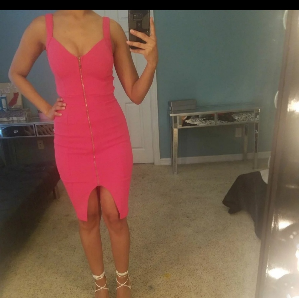 Pink dress